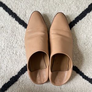 EVERLANE -leather shoes/slides slip-ons Size US 7.5